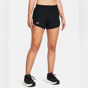 NWT - Under Armour Fly By 2.0 Short in Black - Size 3XL